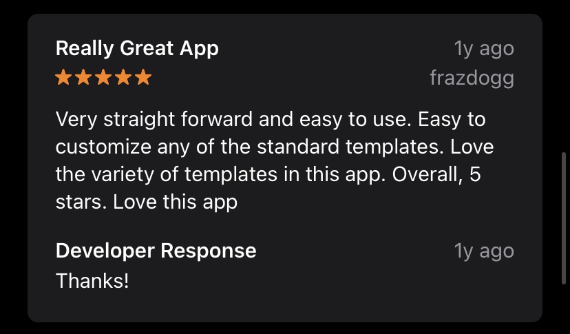 app store review